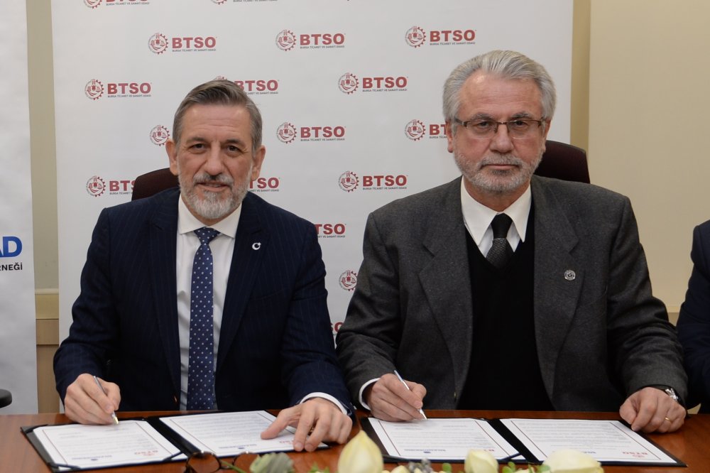 BALKANTÜRKSİAD ve BTSO İşbirliği Protokolü İmzaladı