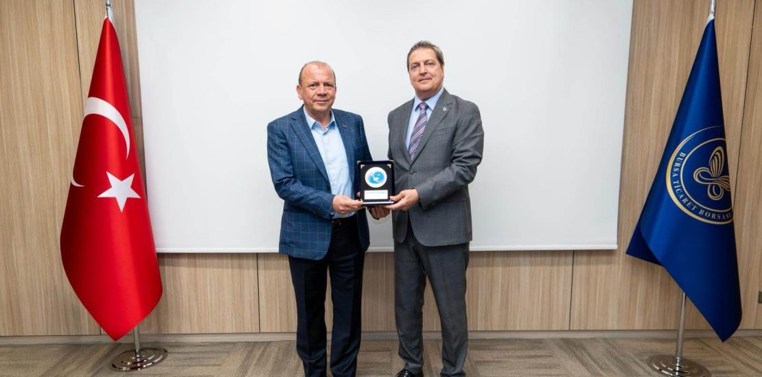 Bursa Ticaret Borsası Başkanı Özer Matlı Ziyareti