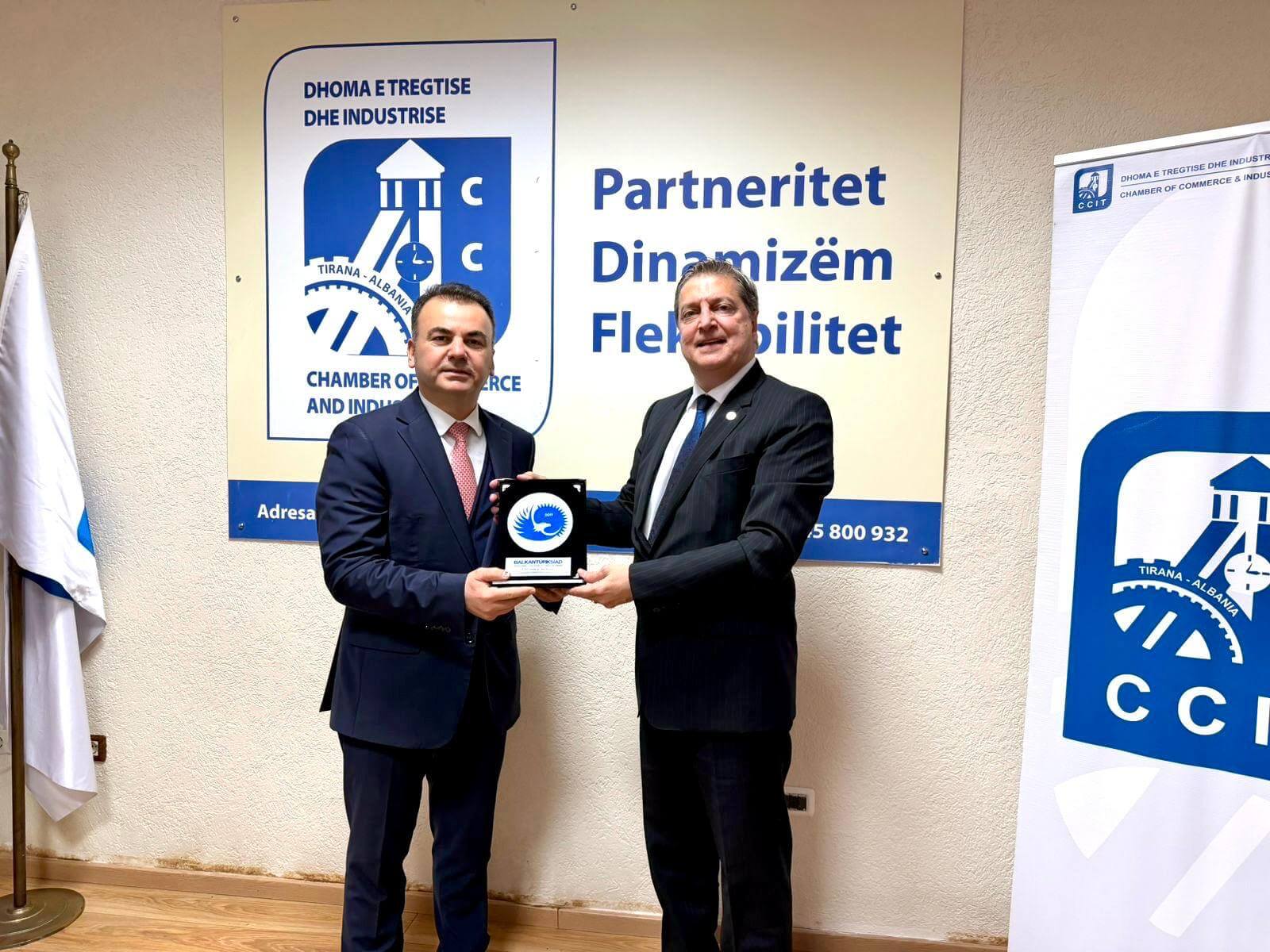 Tiran Ticaret ve Sanayi Odası Ziyareti